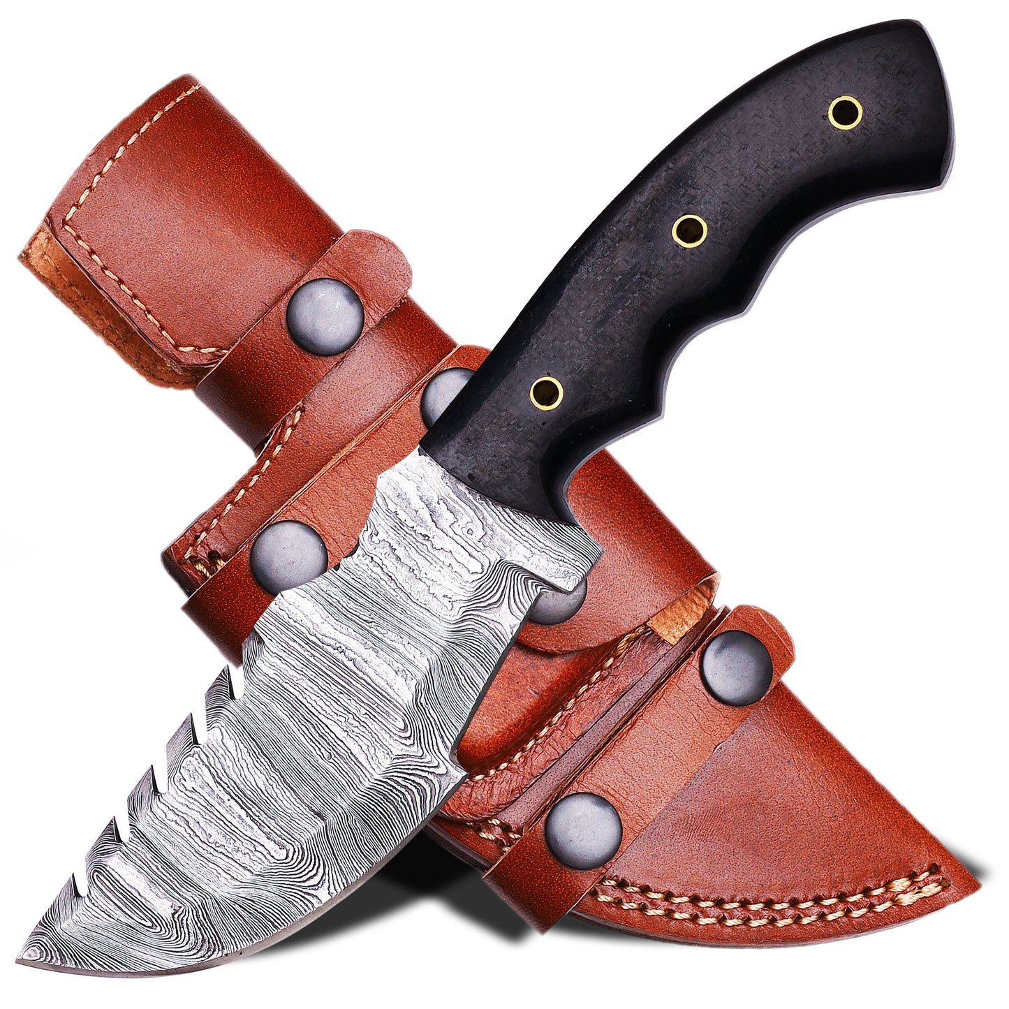 Best Handmade Damascus Steel Hunting Knife Replica – Professional Craftsmanship for Precision and Elegance | $59.12 (Was $89.00)