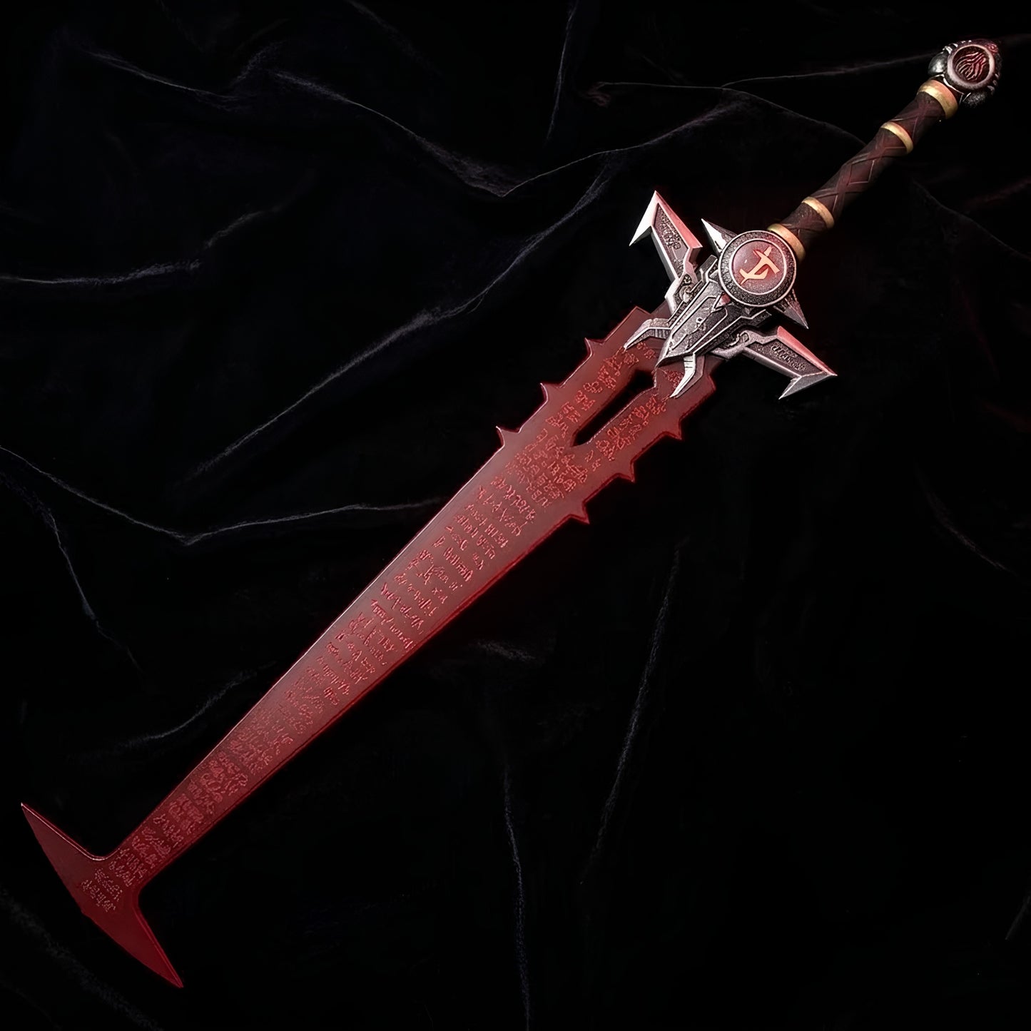 Doom Eternal Crucible Cosplay Prop Sword Replica, Geek Collector’s Memorabilia Collectible Sword