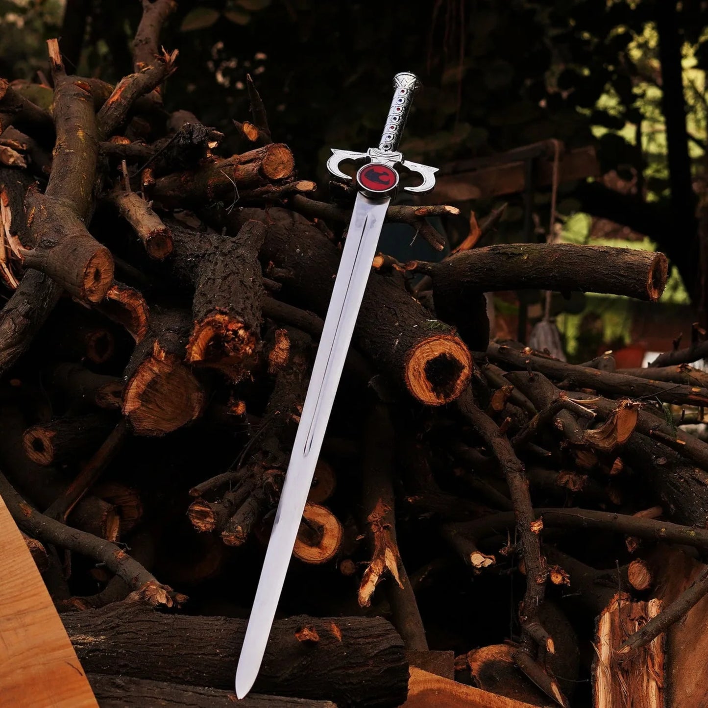 Thunder Cats Sword of Omens, Handmade Lion-O Stainless Steel Blade - Perfect Anniversary or Birthday Gift for Him, Cosplay Prop & Collector