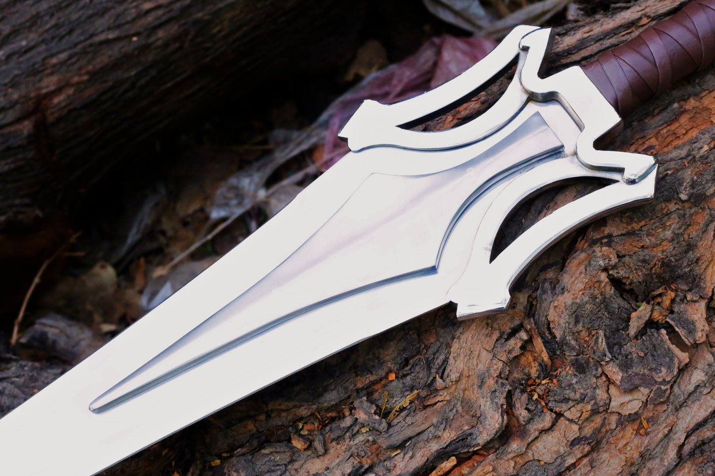 Fully Functional He-Man Power Sword, Handmade Stainless Steel sword With Leather sheath