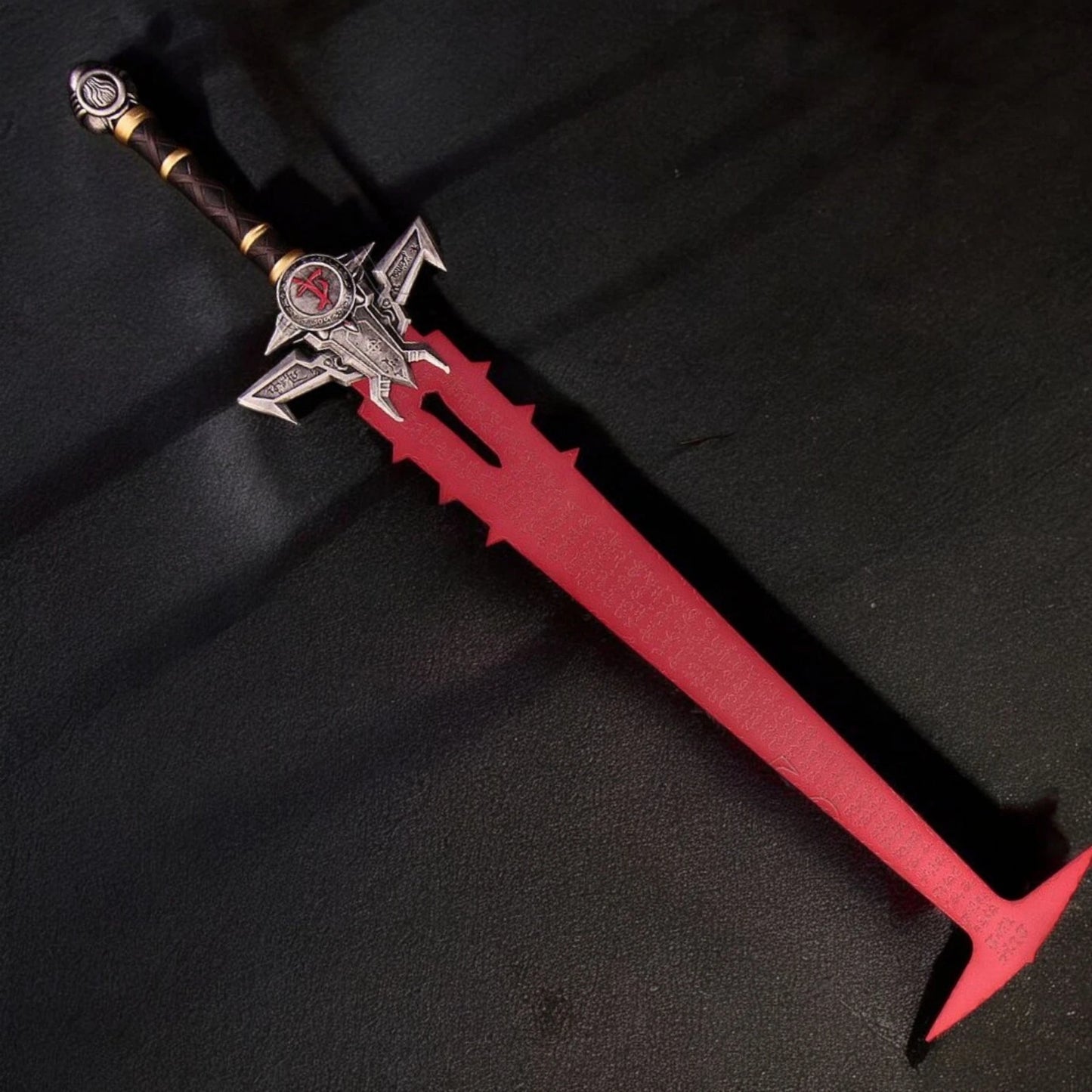 Doom Eternal Crucible Cosplay Prop Sword Replica, Geek Collector’s Memorabilia Collectible Sword