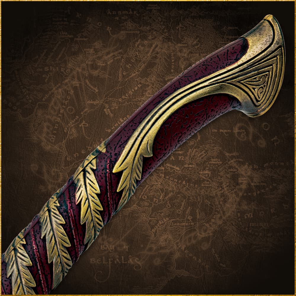 Espada de guerrero alto elfo: réplica oficial de El Señor de los Anillos ya disponible por 189 dólares.