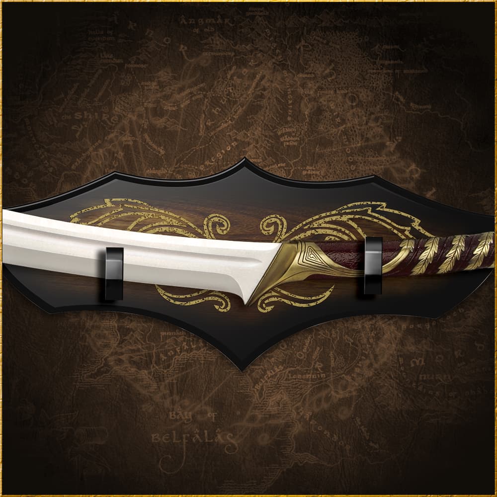 Espada de guerrero alto elfo: réplica oficial de El Señor de los Anillos ya disponible por 189 dólares.