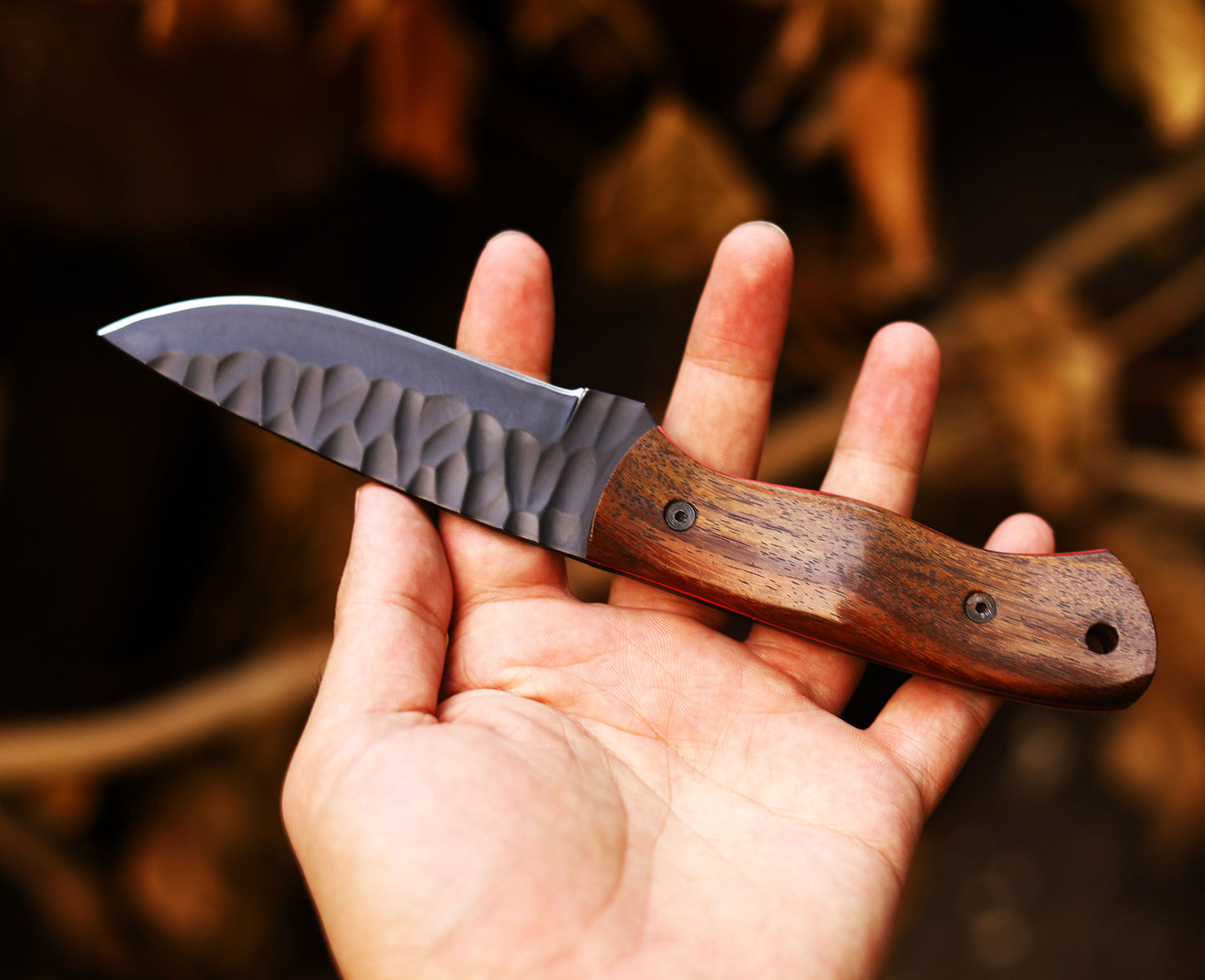 Handmade High Carbon Stainless Steel Hunting Skinner Knife – Professional Outdoor Tool with Leather Sheath | Only $55.78