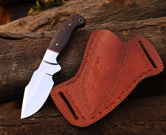Handmade High Carbon Stainless Steel Hunting Skinner Knife - Precision Craftsmanship for Ultimate Outdoor Performance