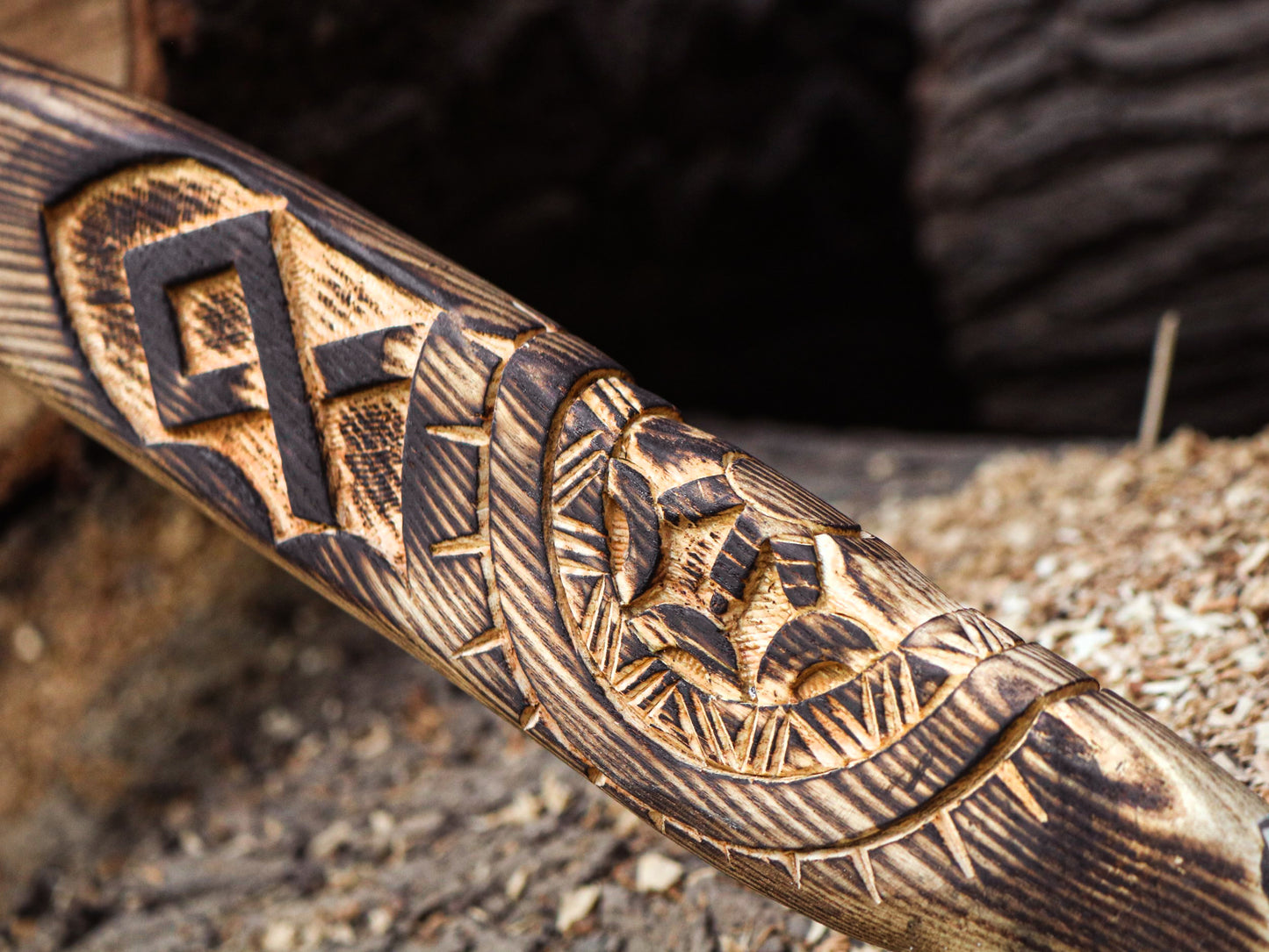 Viking Axe with handmade wooden Box-Handmade box a elite Gift for special people