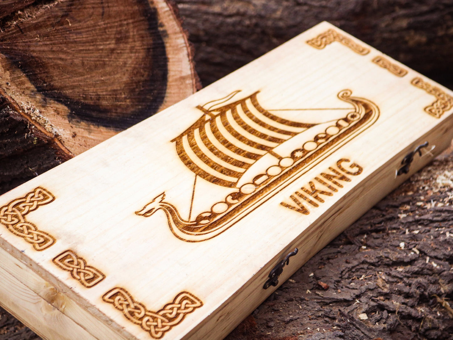 Viking Axe Custom Handmade Carbon Steel Rose Wood Handle-Gift For Special People