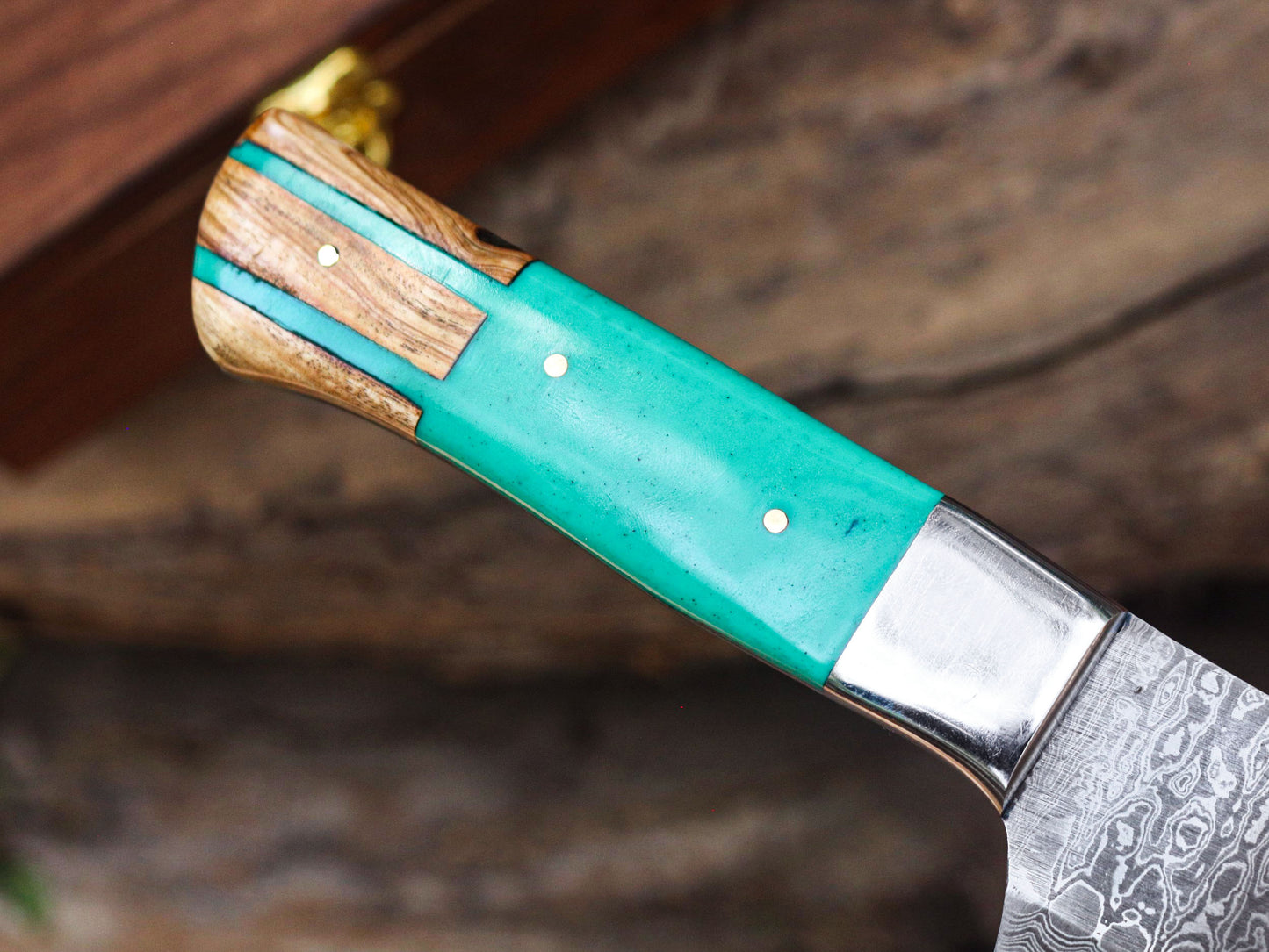 Masterpiece Damascus Chef Knife – Elevate Your Culinary Artistry for $139