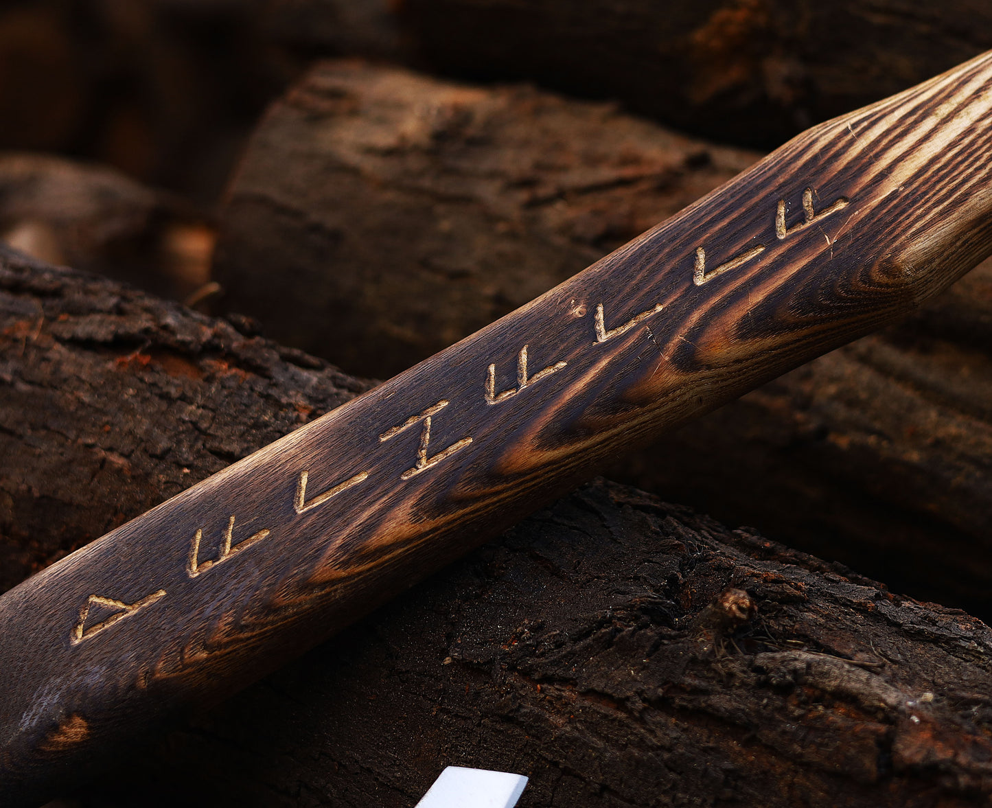 Viking Axe Custom Handmade Carbon Steel Rose Wood Handle-Gift For Special People