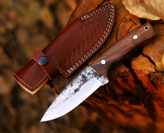 Handmade High Carbon Stainless Steel Hunting Skinner Knife - Precision Craftsmanship for Ultimate Outdoor Performance