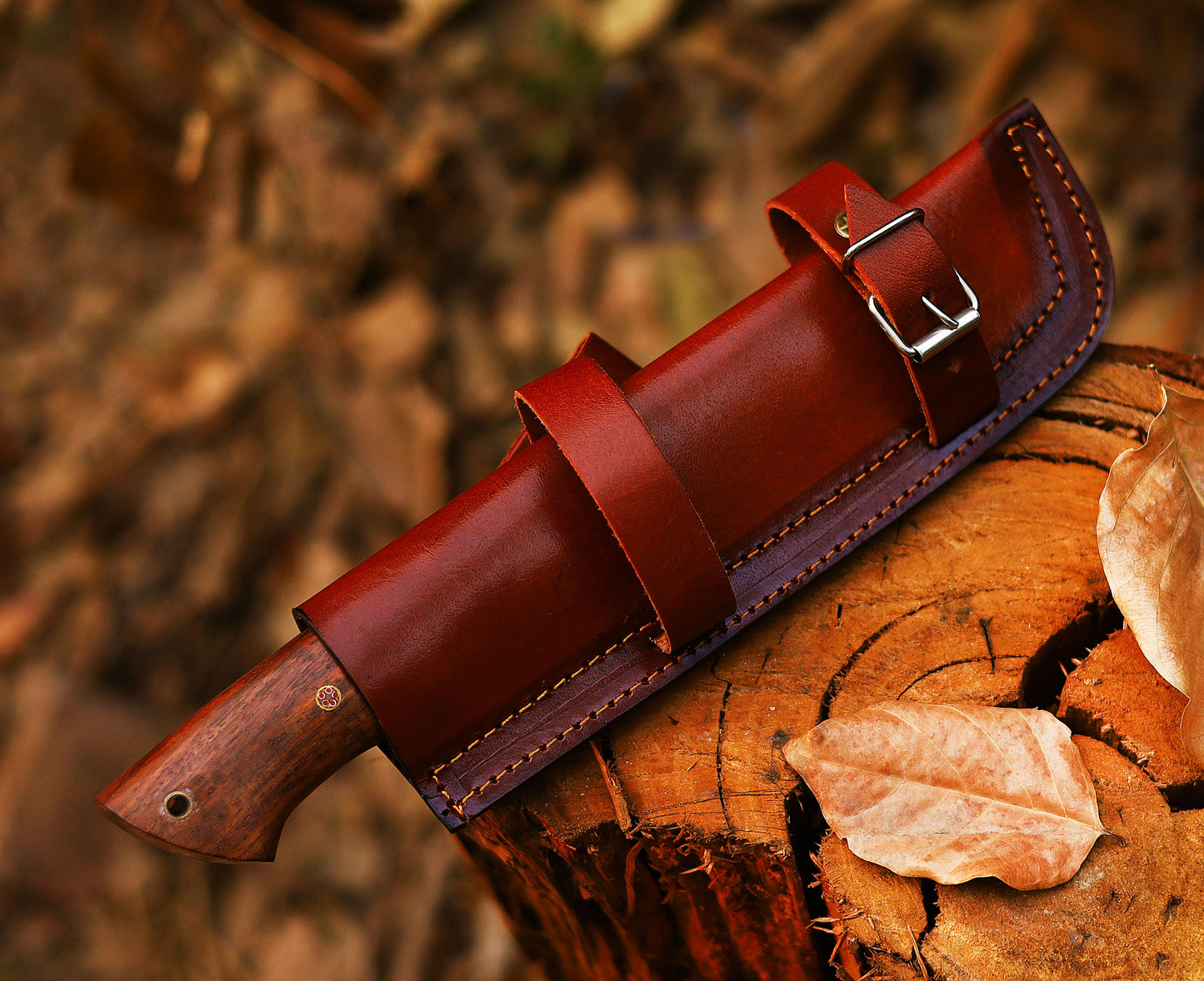 Handmade High Carbon Stainless Steel Hunting Knife Replica – Superior Craftsmanship for Outdoor Enthusiasts | Now $55.78 (Was $85.00)