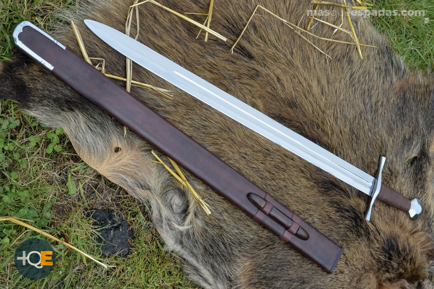 Espada vikinga con vaina – Réplica auténtica del siglo X, solo $139