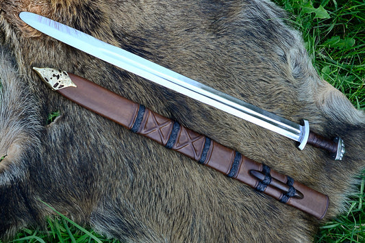 Viking Sword with Sheath – Authentic 10th Century Replica, Only $139