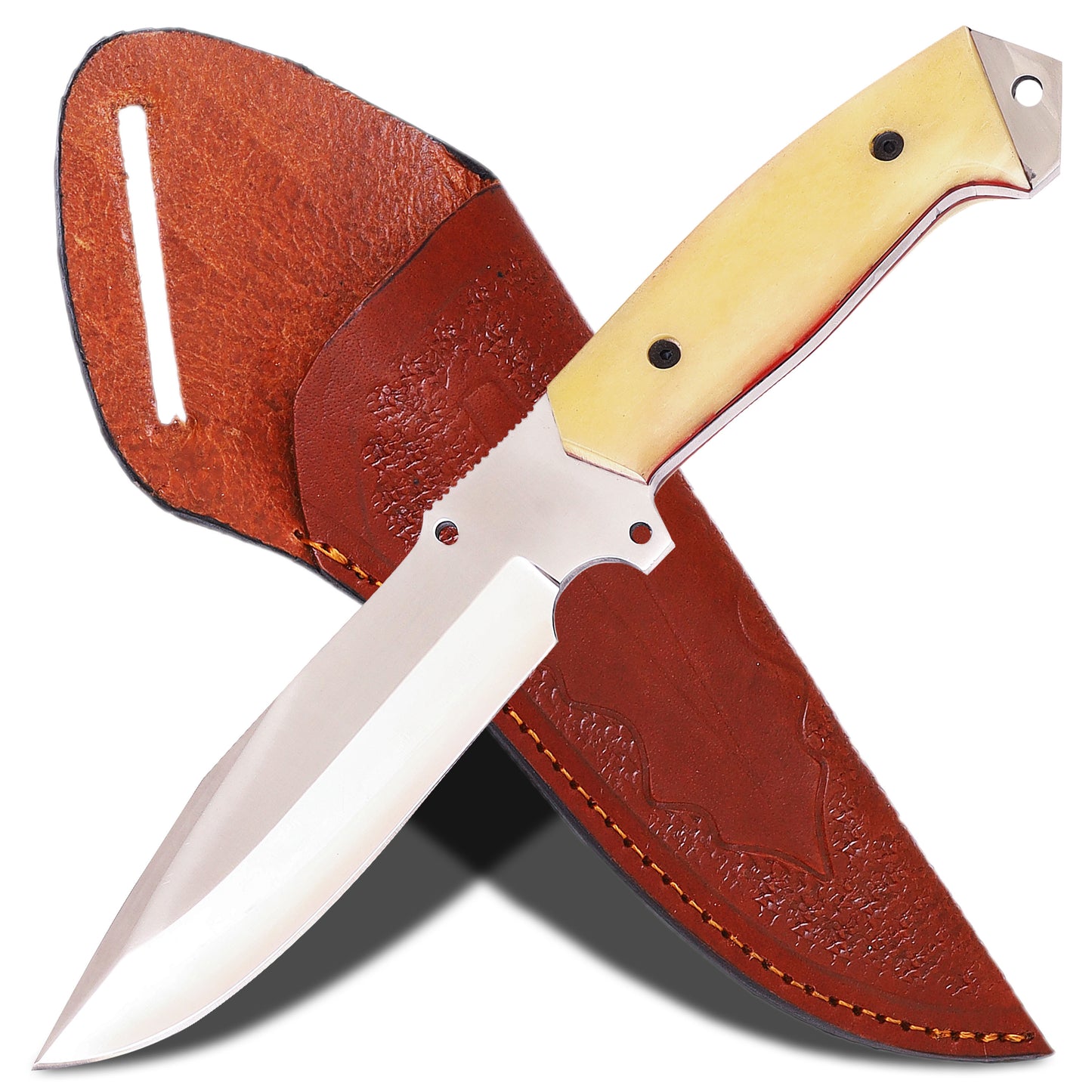 High Carbon Stainless Steel Hunting Knife – Premium Craftsmanship for Outdoor | $61.00 (Was $100.00)